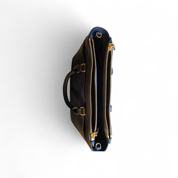 Tory Burch Navy Blue Satchel - Picture 12 of 16